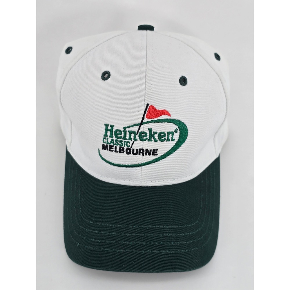 Vintage Heineken Classic Melbourne 2003 Golf Hat White Green Concept Sports Cap